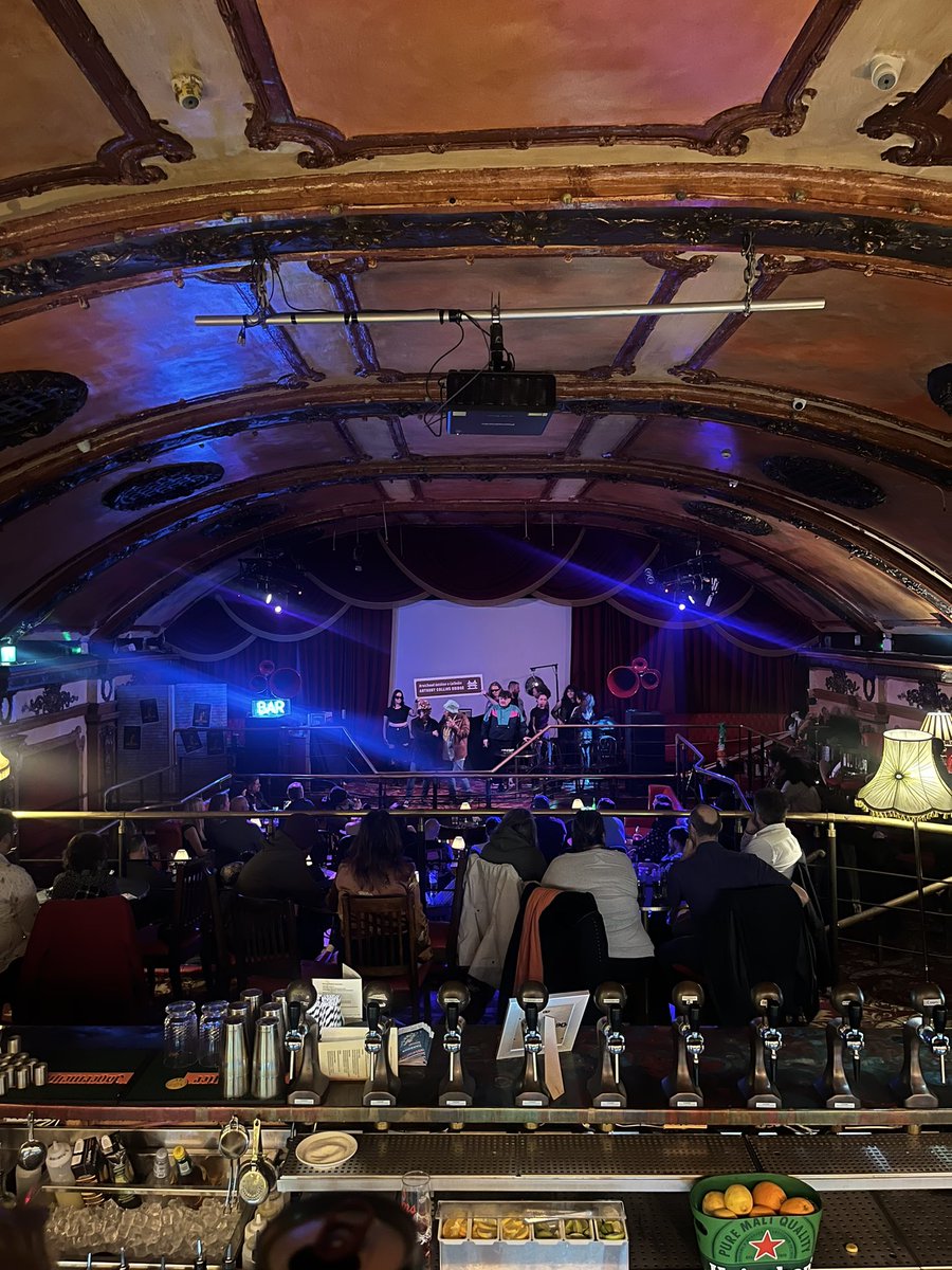 EmilyAAherne's tweet photo. ‘Jezahel - Vampires Can’t Weld’ kicked off our tour dates in March in the wonderful Pav in Cork, with a stellar performance afterwards from @BoolaBoom https://t.co/vv3KkKuKWl