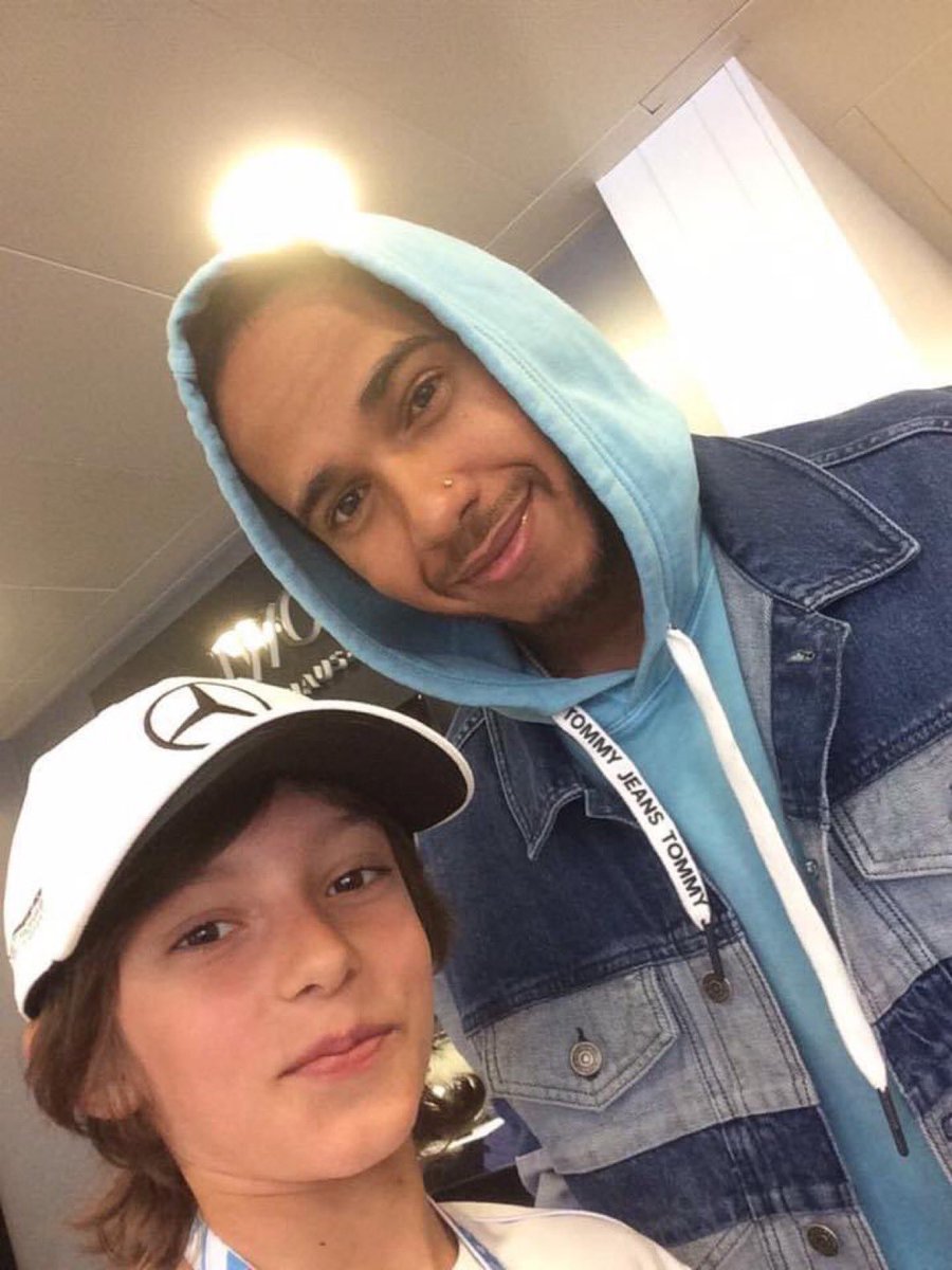 These two are driving for the same team today