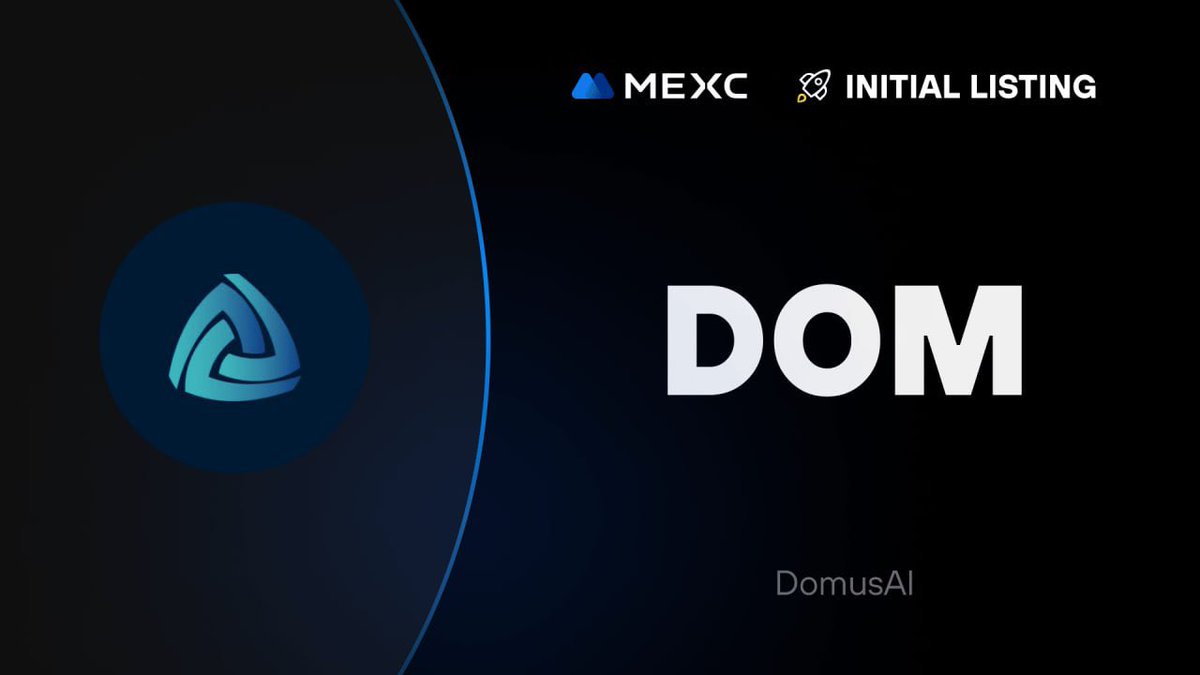 MEXC_DE's tweet photo. Wir freuen uns, bekannt geben zu können, dass die Kickstarter-Kampagne #DomusAI abgeschlossen ist und $DOM auf #MEXC gelistet wird!
🔹Anzahlung: Geöffnet
🔹DOM/USDT-Handel in der Innovationszone: 30.08.2024, 12:00 Uhr
Details: https://t.co/KXfDXs468t
#Crypto https://t.co/UDzWaVuAJ6