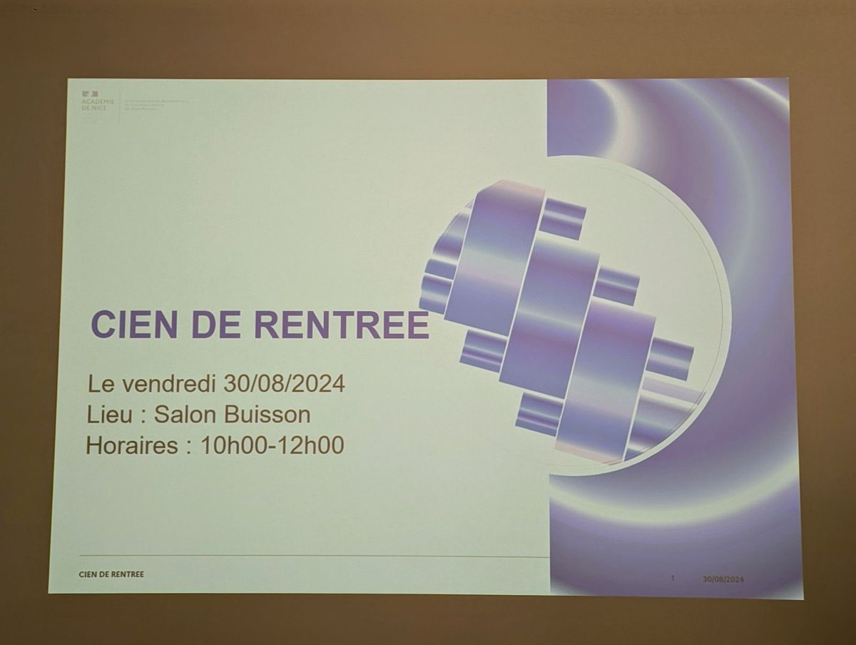 Heureux de retrouver les IEN du département et d'accueillir les nouveaux arrivés pour le conseil d’inspecteurs de rentrée. Carte scolaire et priorités de la politique éducative au programme de ce riche temps de partage.