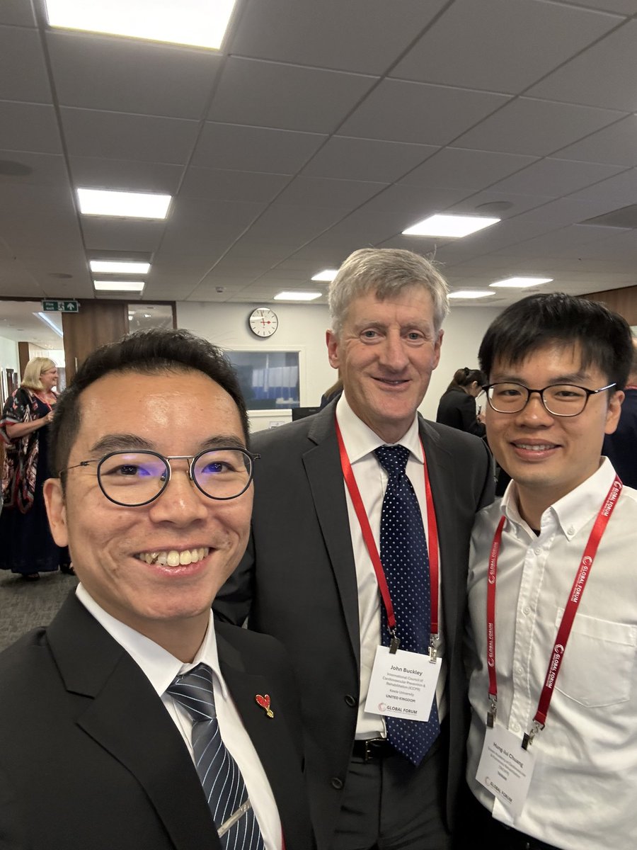 Tee Joo YEO (@tj_yeo) on Twitter photo 2/4
Such a pleasure to meet <a href="/RobynDGallagher/">Robyn Gallagher</a> & <a href="/susandawkes/">Professor Susan Dawkes 💙</a> once again!
<a href="/gabrielamghisi/">Gabriela Ghisi</a> - it’s been 10 years since I completed my CR Fellowship in Toronto!
The brilliant INTERASPIRE team led by Prof David Wood
The exercise guru <a href="/ProfJohnBuckley/">John Buckley</a> with Dr CHUANG from Taiwan 2/4
Such a pleasure to meet <a href="/RobynDGallagher/">Robyn Gallagher</a> & <a href="/susandawkes/">Professor Susan Dawkes 💙</a> once again!
<a href="/gabrielamghisi/">Gabriela Ghisi</a> - it’s been 10 years since I completed my CR Fellowship in Toronto!
The brilliant INTERASPIRE team led by Prof David Wood
The exercise guru <a href="/ProfJohnBuckley/">John Buckley</a> with Dr CHUANG from Taiwan