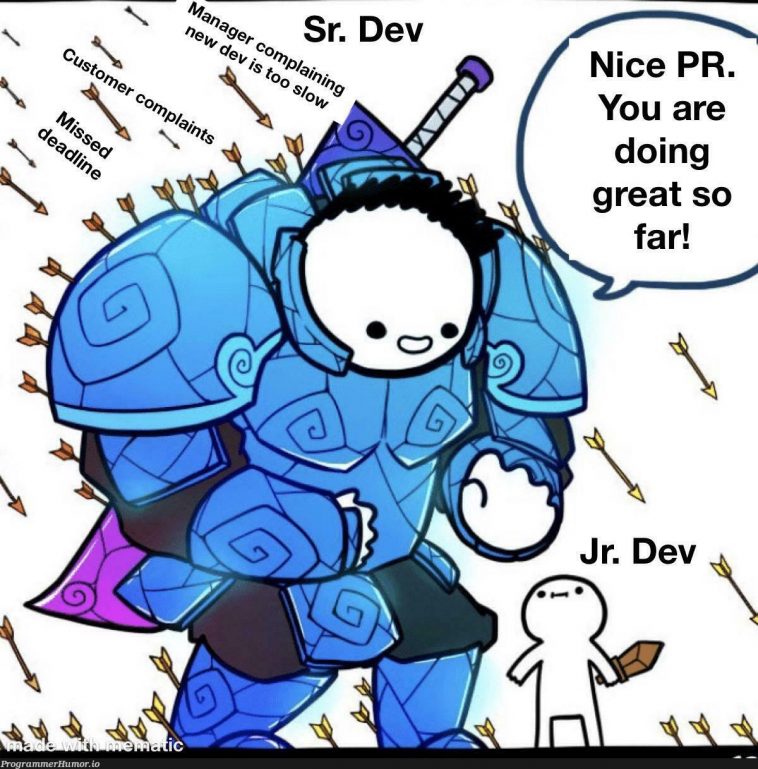 What a great senior dev 💪🏻