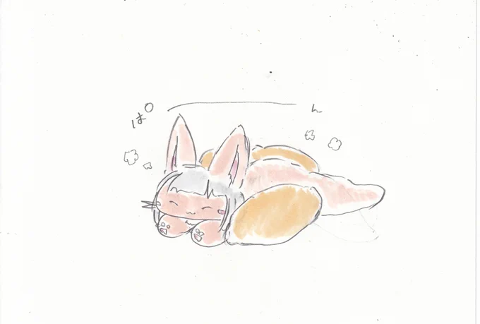 焼きたてんなちゃんパン!#イラスト #メイドインアビス 