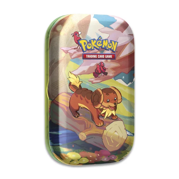 【お知らせ】 海外で発売されましたPokémon  Vibrant Paldea Mini Tinのイラストを描かせていただきました!☆ #ポケカ #ポケモンカード #PokemonTCG 