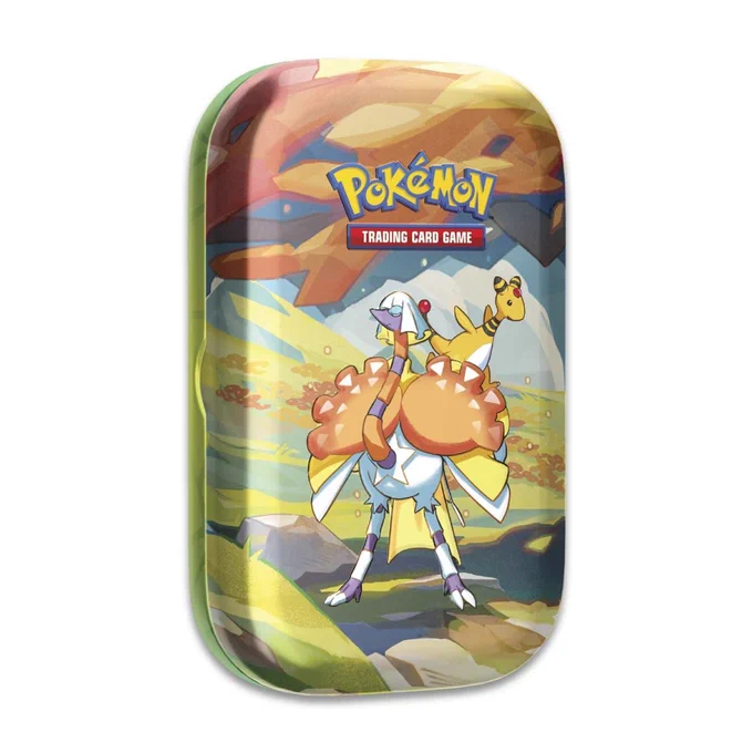 【お知らせ】 海外で発売されましたPokémon  Vibrant Paldea Mini Tinのイラストを描かせていただきました!☆ #ポケカ #ポケモンカード #PokemonTCG 