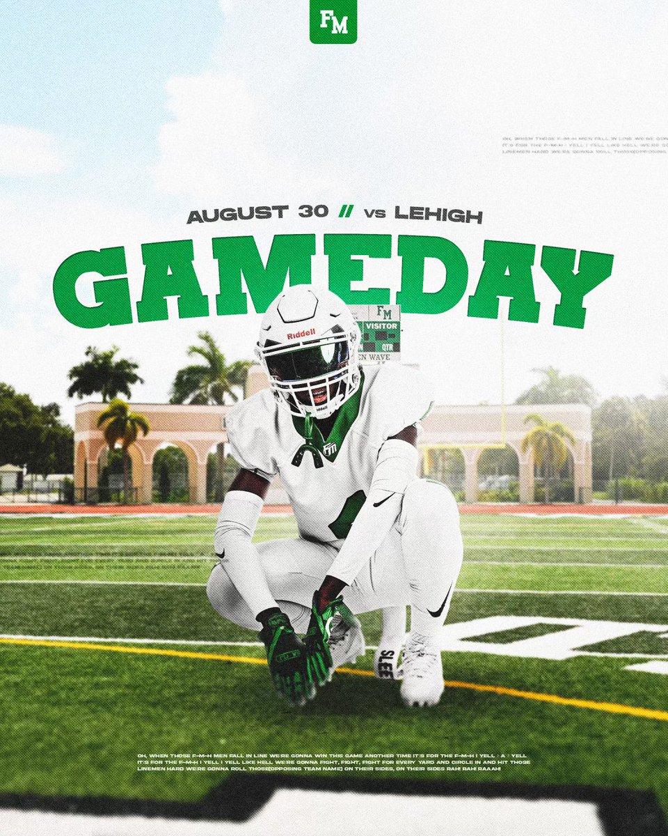 CoachSirianni's tweet photo. #firsthomegame #SamSirianniDay kick off 7:30 https://t.co/Ygy6lOiBwl