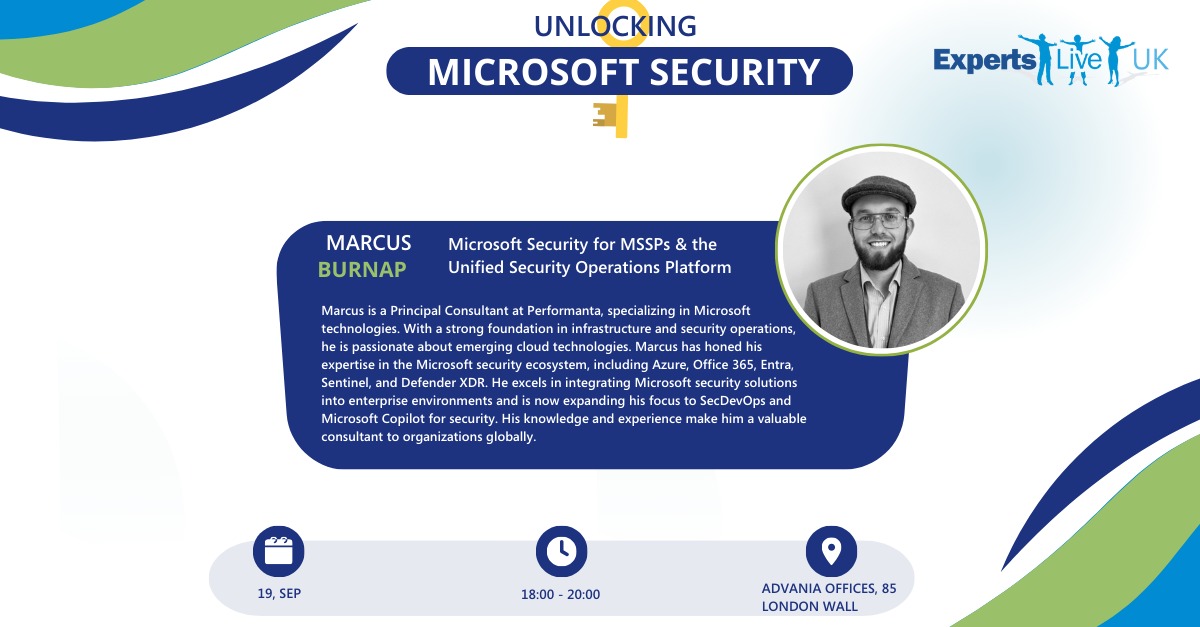 Experts Live UK (@expertsliveuk) on Twitter photo 19 September user group shorturl.at/spcDr: Marcus Burnap to cover:
🦄 Intricacies of Microsoft’s modern security
🛡️Unified Security Operations Platform
💪Managing security yourself or with MSSP
Bonus Copilot for Security content!
Pizza & drinks with <a href="/Advania_UK/">Advania UK</a> 19 September user group shorturl.at/spcDr: Marcus Burnap to cover:
🦄 Intricacies of Microsoft’s modern security
🛡️Unified Security Operations Platform
💪Managing security yourself or with MSSP
Bonus Copilot for Security content!
Pizza & drinks with <a href="/Advania_UK/">Advania UK</a>