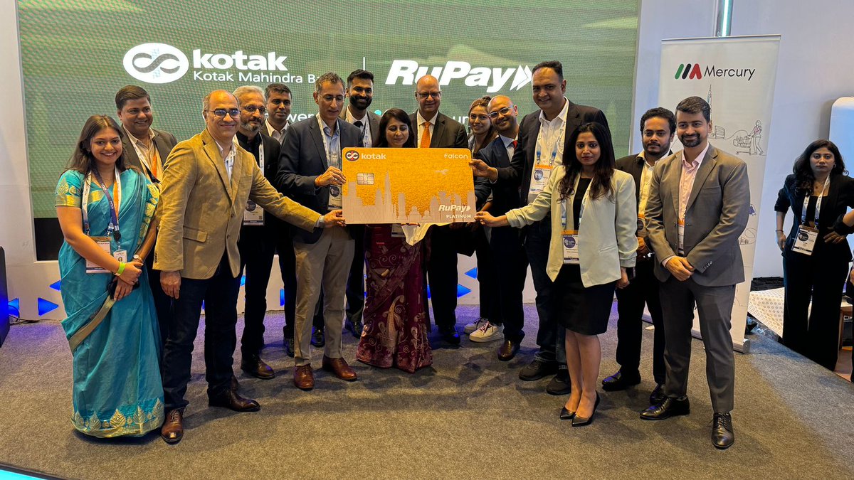 NPCI_NPCI's tweet photo. We take another step towards empowering Indian travellers abroad at #GFF24. The new RuPay Forex Card brings the convenience and security of RuPay to international transactions! 

@RuPay_npci

#NPCIGFF2024 https://t.co/Q300EfrwH4