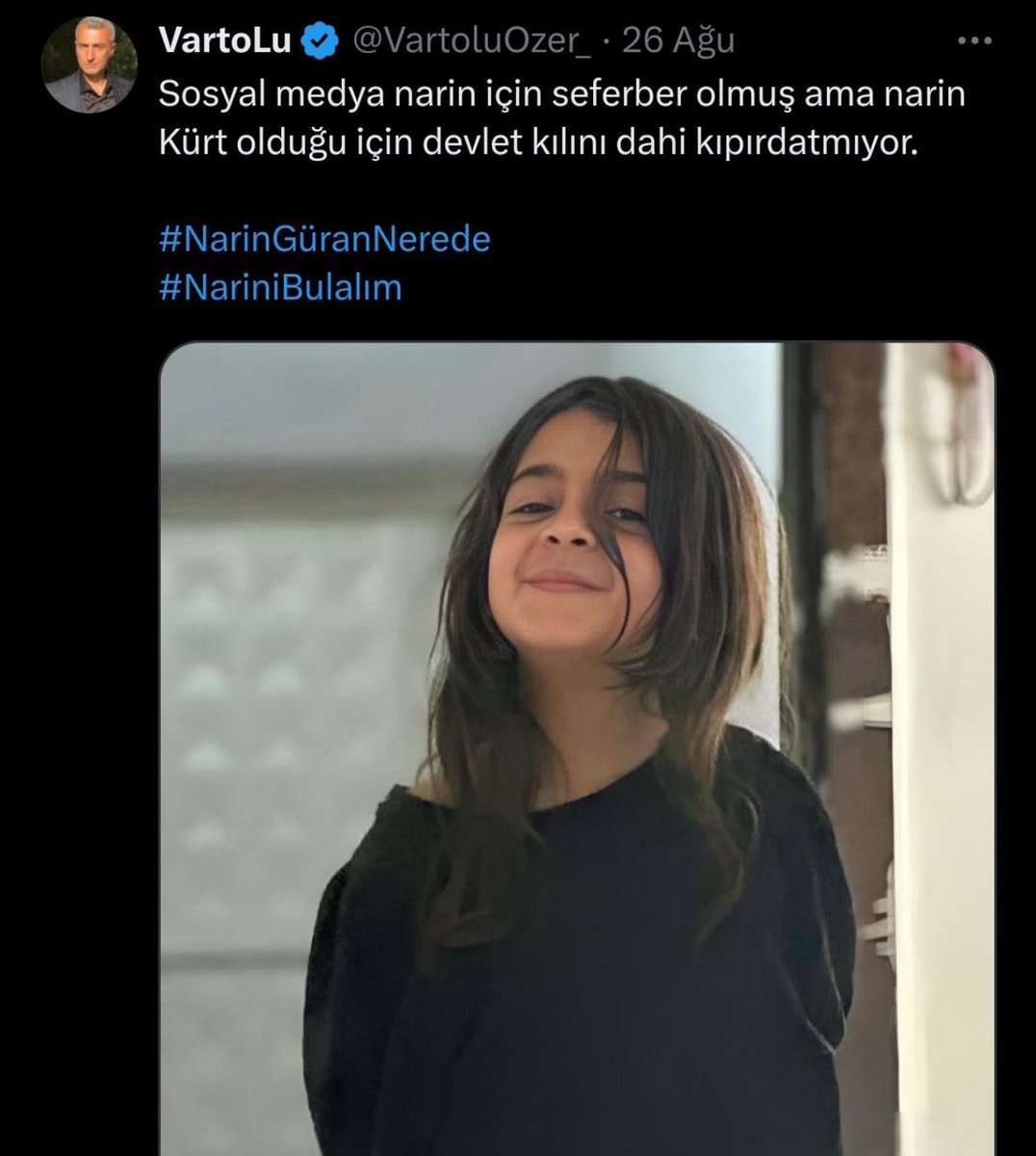 KaranliginKizi7's tweet photo. #PKK nın VATANSIZ PROVAKASYON #KÖPEĞİ YİNE #HAVLAMIŞ !?
AMMA VELAKİN #PKK lı #KÖPEĞİN YALANLARINA ve #PKK KÖPEĞİNE EN GÜZEL #GERÇEK ve #DOĞRU CEVABI #NARİN in ACILI #BABASI VERMİŞ !? https://t.co/ile1Uf9mmB