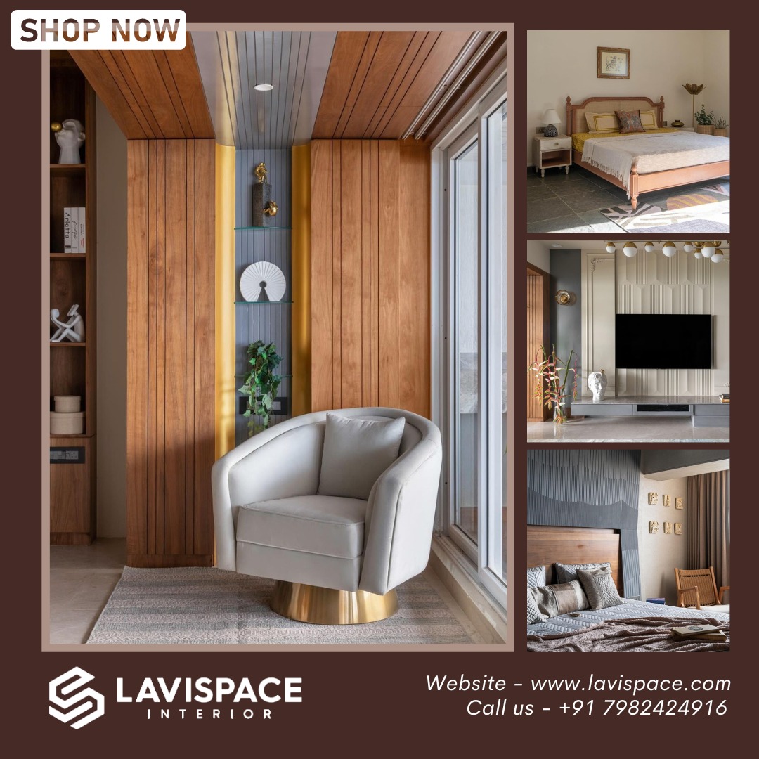 Experience the art of modern living with Lavispace's exquisite interiors.
.
.
Book Your Free Consultation Today
Visit: lavispace.com
Call - +91 7982424916
.
#lavispace #interiordesign #homestyle  #homedecor #ModernInterior #DesignExpert