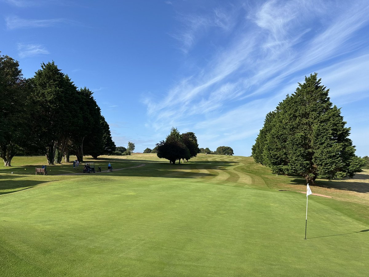 Fancy a round on our stunning golf course in the beautiful sun this weekend? We have some spare tee times available this afternoon and over the weekend. Please book online at members.churstongolf.com/visitorbooking/ or alternatively call our pro shop team on 01803 843442