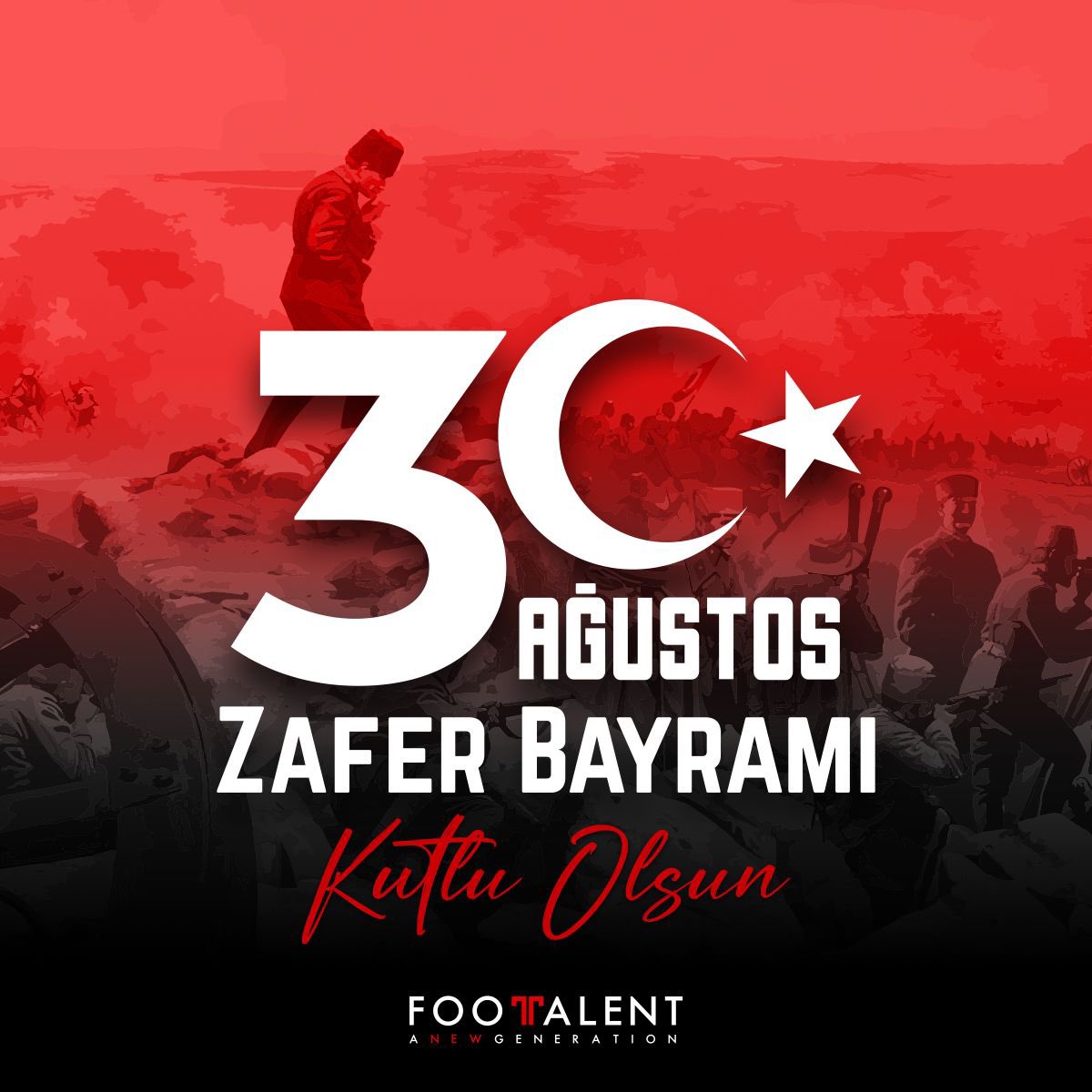 30 Ağustos Zafer Bayramımız Kutlu Olsun. 🇹🇷🇹🇷🇹🇷
