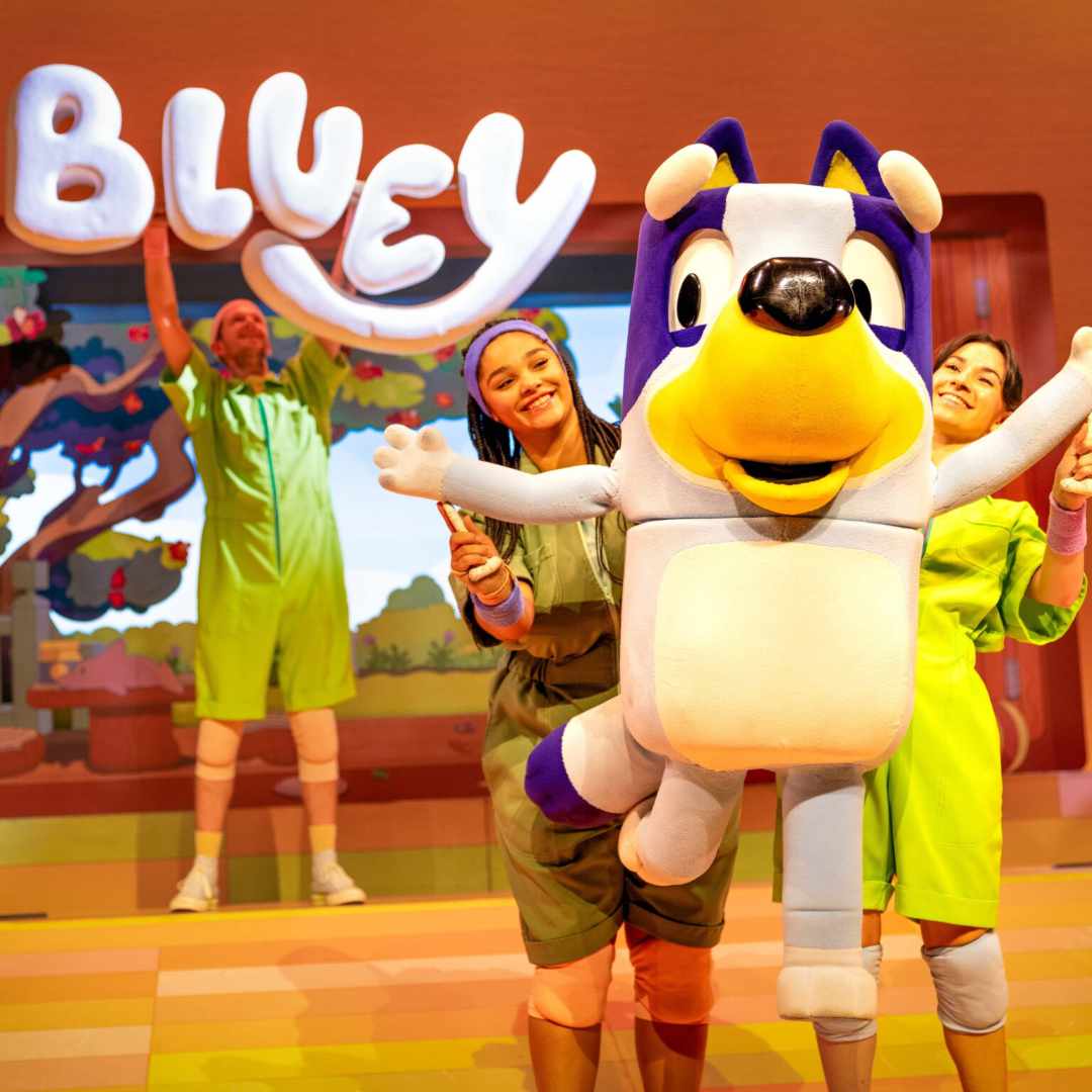 The entire team have worked hard over the past year as Bluey’s Big Play toured around the UK to fantastic responses. This weekend sees the final few performances &amp; then we bid farewell as the show heads out into Europe – Thanks and happy travels one &amp; all!
#ByeByeBluey