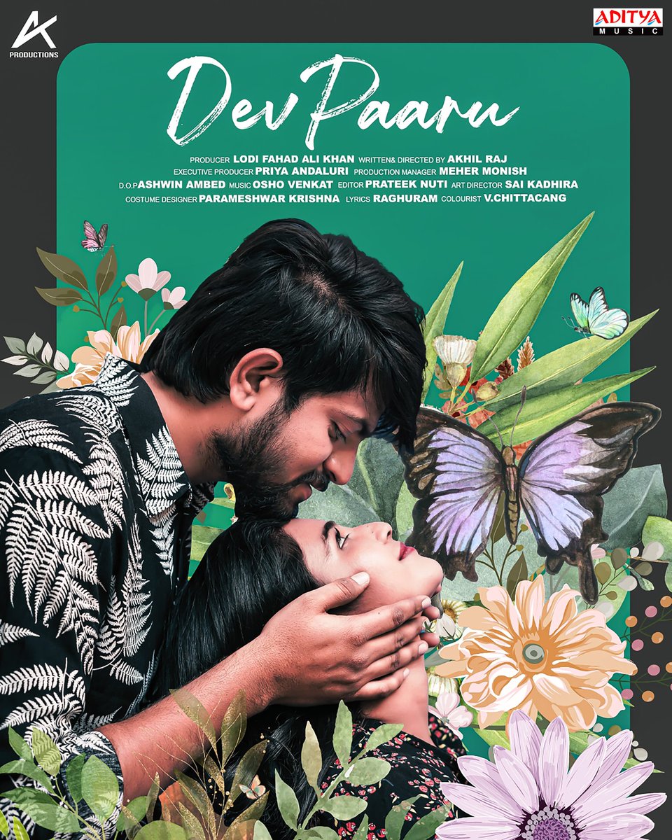 apparalaHarish's tweet photo. Introducing Our DEV ❤️PAARU 
@minhazrumi999 as Dev 
@yashnamuthuluri as Paaru 

A New Age Rom-Com coming soon..!

Audio on @adityamusic

@AKHILRaj0625 @alikhan36749 @ashwinambed @osho_venkat @AndaluriPriya @Dheeraj_Bandi7 @Tanuja__M #PrateekNuti #AKProductions https://t.co/rQoF961vMh