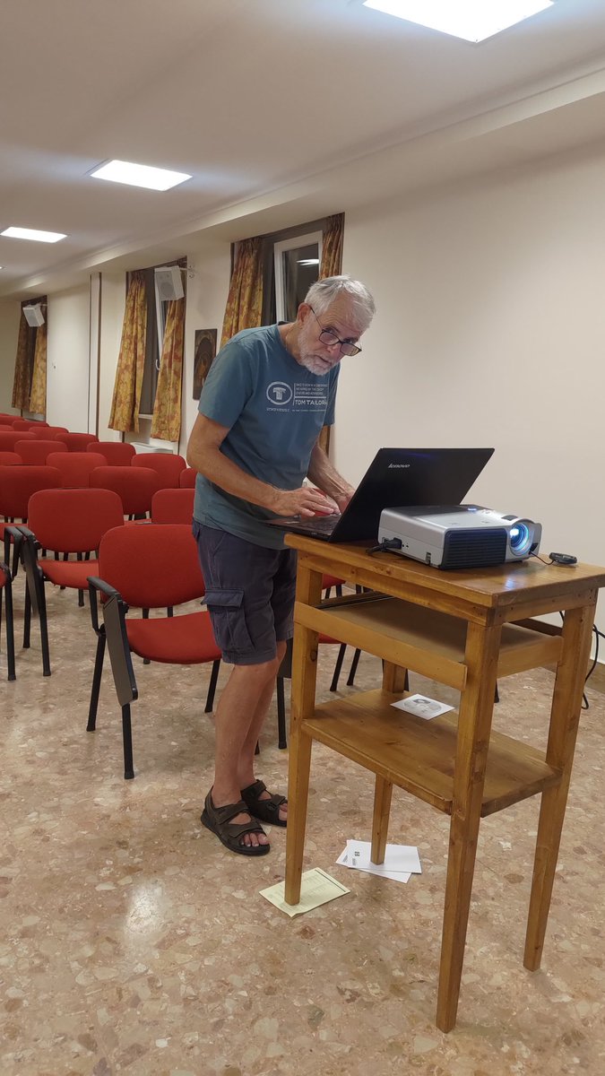 All'una di notte in preparazione agli #adidays2024 a Villa Campitelli a Frascati