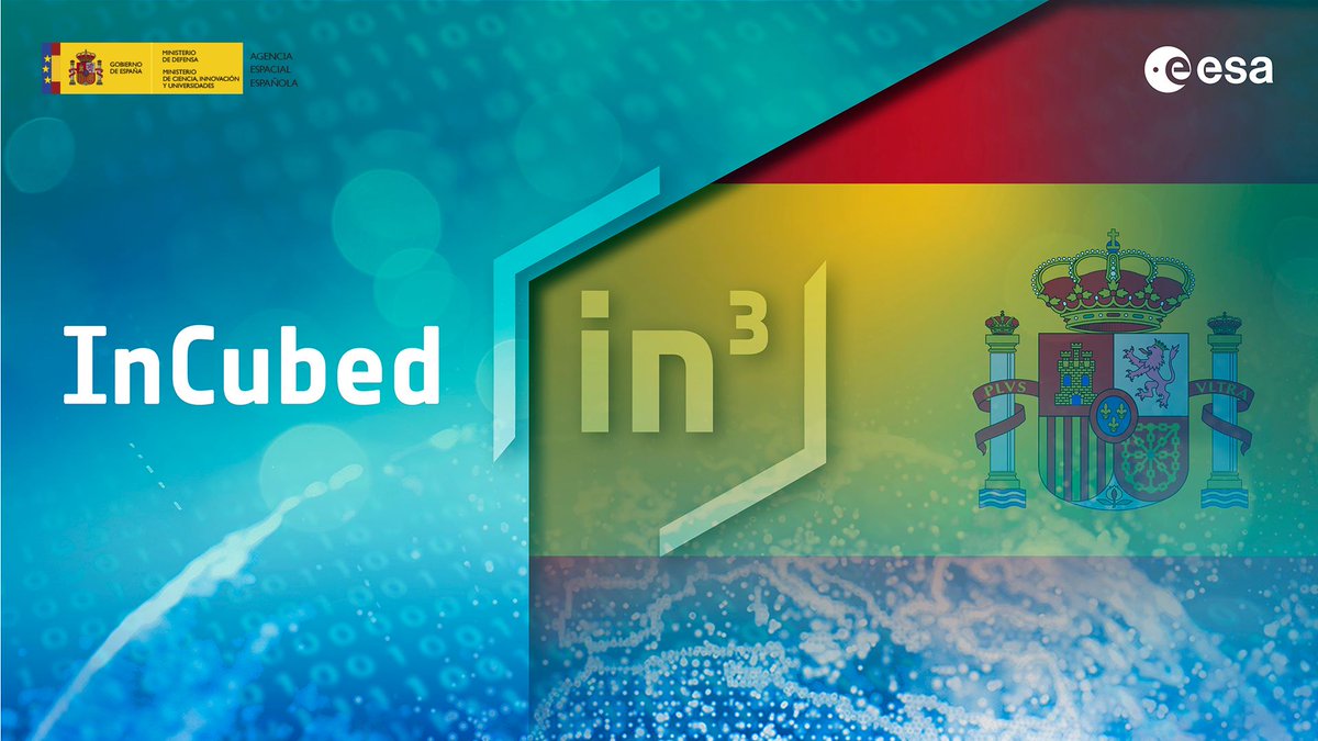 ESA_EO's tweet photo. 📣 España, it's time to apply!

A new @esa #InCubed funding cycle has arrived and we're inviting Spain-based companies to submit their proposals for the development of groundbreaking and commercially successful #EO products.

More info: https://t.co/Yfa5v501Kp https://t.co/UGxK7uNK5z