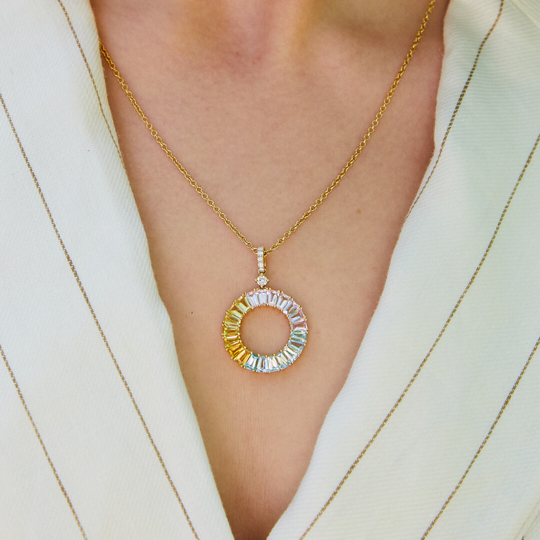 Indulge in the artistry of our captivating Carousel pendant necklaces, where sophistication meets playfulness.