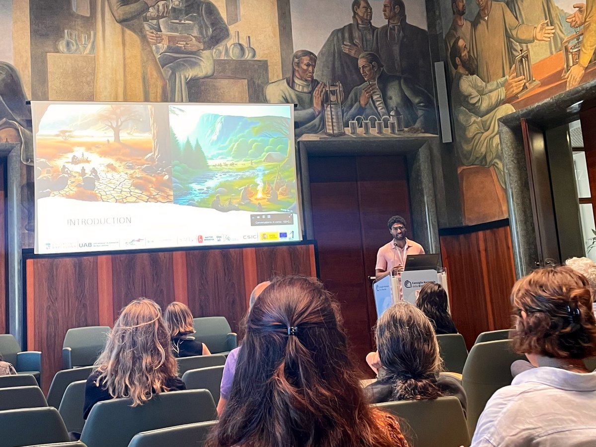 Laura M Martínez (@lauranthropus) on Twitter photo #EAA24 Rome #Session731
Great talk by <a href="/epitie96/">Albert Epitíe Dyowe Roig</a> about his PhD results (…) 'There was a significant reduction in tooth dimensions from the Natufian to Neolithic periods probably related to changes in diet’ #EAA24 Rome #Session731
Great talk by <a href="/epitie96/">Albert Epitíe Dyowe Roig</a> about his PhD results (…) 'There was a significant reduction in tooth dimensions from the Natufian to Neolithic periods probably related to changes in diet’