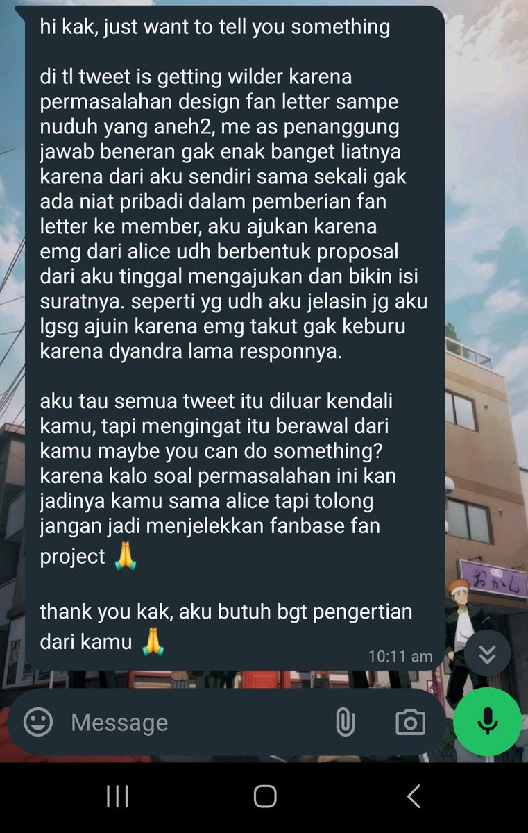 banjangnimz's tweet photo. halo, aku decide utk mampir login lg di twitter karena aku hrs menjelaskan bbrp hal tentang fanpro, kemarin umay meminta aku utk take action krn menurutnya semua kecurigaan &amp; keributan yg terjadi berasal dr aku. tbh i still confused but i'll grant your wish, maaf telat sehari.☺️ https://t.co/IahB7w75u4