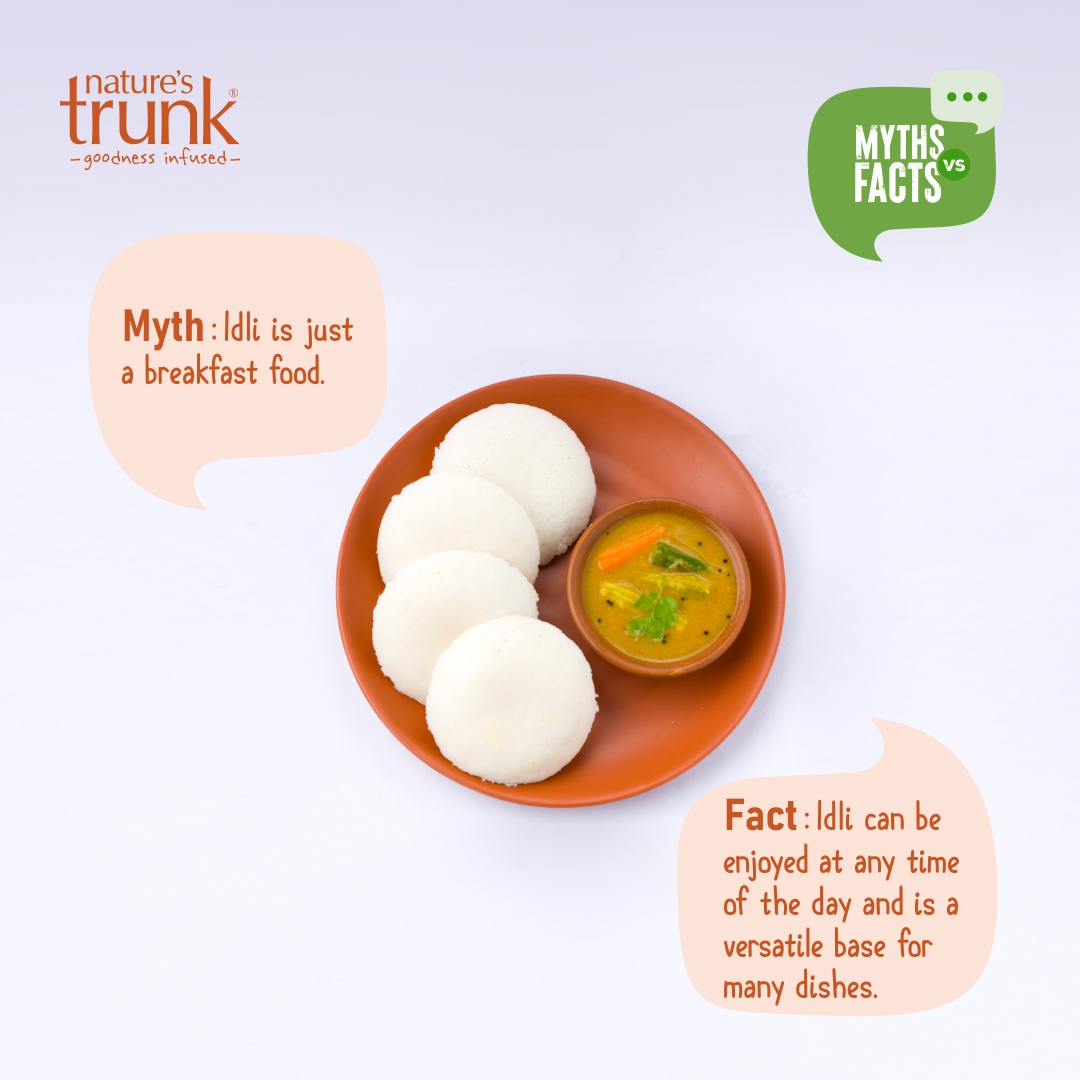 Natures_Trunk's tweet photo. ** ๐๐ฒ๐ญ๐ก๐ฌ ๐๐ฌ ๐
๐๐๐ญ๐ฌ ** #mythsvsfacts #myth #facts #DidYouKnow #truefacts #mythfact #FactoftheDay #idli #breakfast_time #carbs #cuttingcarbs #FactCheck #darkchococookie #chocolate #MythVsReality #DebunkingMyths #FactOrFiction #MythsExplained #FactFinder #MythVsFact https://t.co/fs3k6sNmDl