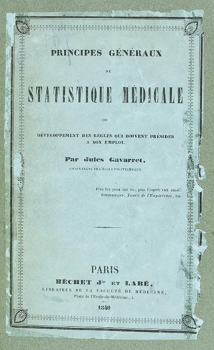 HOS_ASA's tweet photo. #OTD 1890 Louis-Dominique-Jules Gavarret d (b 28 Jan 1809) 🇫🇷An early pioneer of the 'statistical method' in medicine, his book 'Principes de Statistique Médicale' (1840) is the one of the first to outline statistical principles for rigorous clinical trial conduct. 1/11🧵 https://t.co/OD3io4oGUc