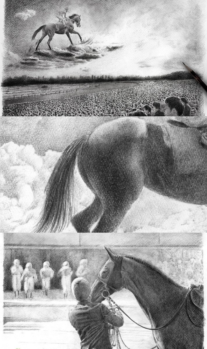 タップしたら馬〜!!ってなります 