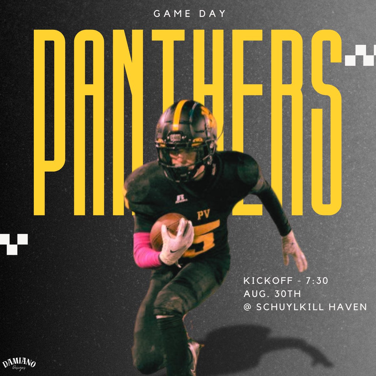 Come on out and support your Panthers in tonight’s game at Schuylkill haven!! 
Kick off- 7:30 pm