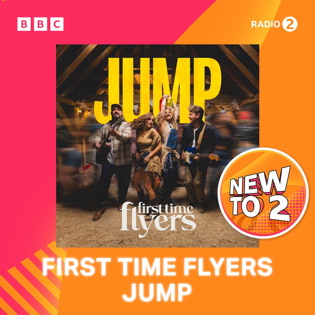 One of those very special moments… We are thrilled to say that our song ‘Jump’ has been added to the official @bbcradio2 playlist as one of their “New to 2” tracks. We are in such amazing company so make sure you’re listening from tomorrow!
We are so grateful 🤍