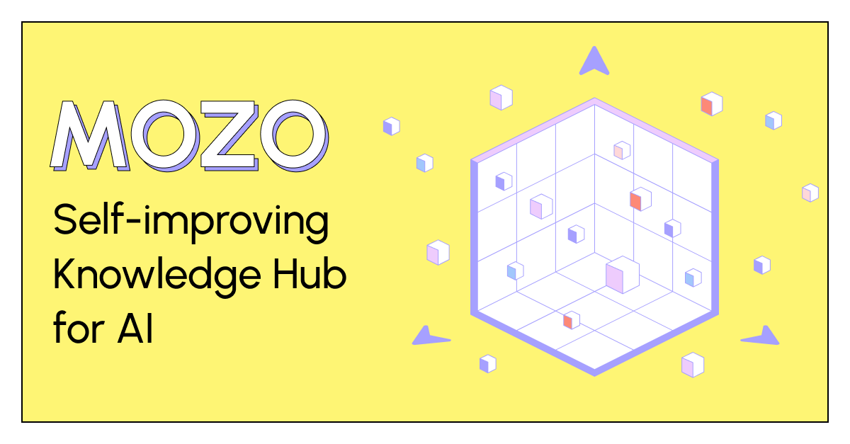 Mozo_xyz's tweet image. 🤔 Do you know what #Mozo is?

Mozo is the world&apos;s largest self-improving knowledge hub for AI, creating a dynamic ecosystem where decentralized knowledge sharing drives innovation. We’re making advanced #AI accessible to everyone, everywhere.