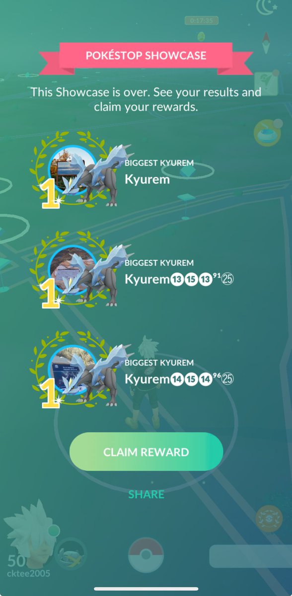 cktee2005's tweet photo. Kyurem FTW🏆🥰

#PokemonGo #PokeStopShowcase #Kyurem https://t.co/qA5F3dBnvU