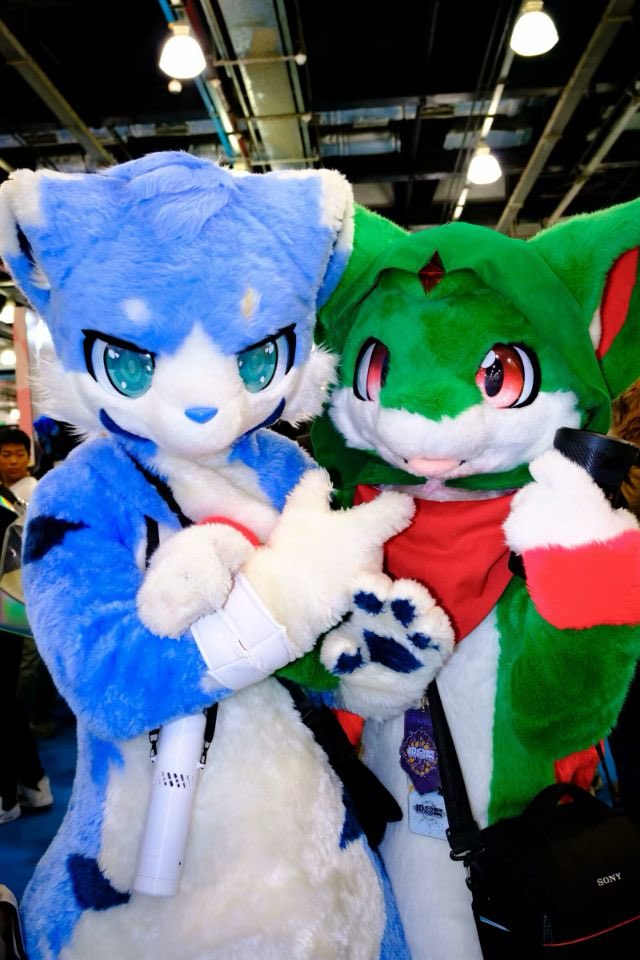 #FursuitFriday 

他很讚的喔～
<a href="/ItzHeyBye/">梦の黑白 🔜墨兽?兽界?</a>