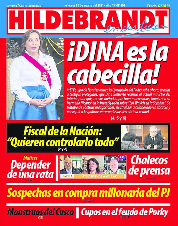 ensustrece's tweet photo. ¡Regresó #Hildebrandt @ensustrece! https://t.co/BhuJ4F8eYD