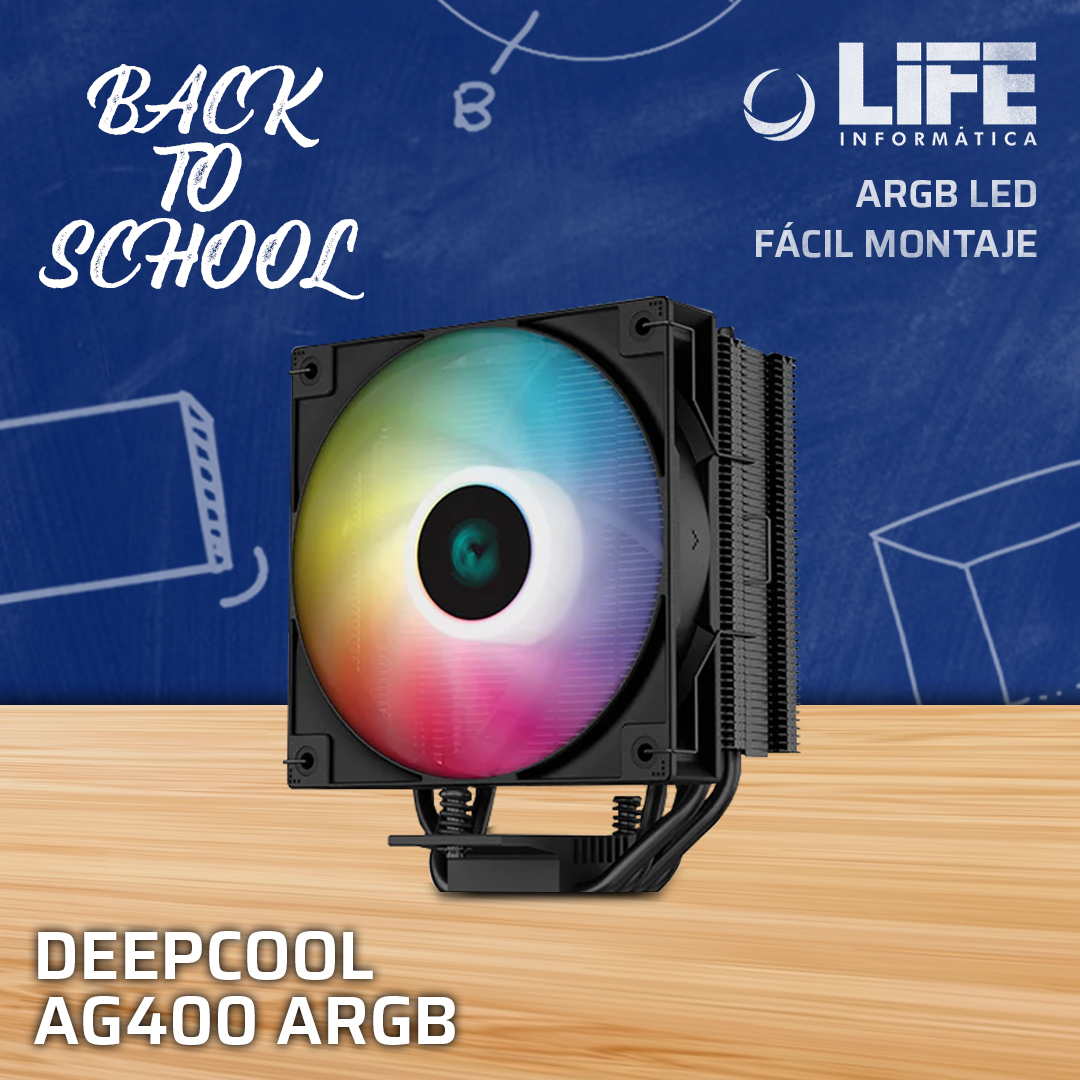 lifeinformatica's tweet image. ¿Necesitas un disipador NUEVO y BARATO para tu ordenador? ❄️
💻 Aprovéchate de nuestras ofertas de #backtoschool2024 para conseguir este disipador de @Deepcool_Espana y mantén tu ordenador a la temperatura adecuada por un bajo precio. 👉 lc.cx/MQ6o3d

#LIFEinformatica