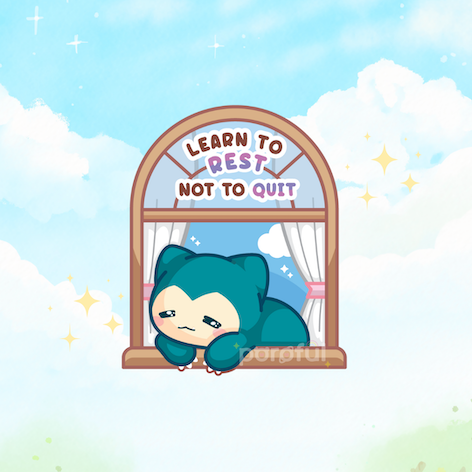 poroful's tweet photo. snorlax sending u some motivation ✧･ﾟsept pin club✧･ﾟ https://t.co/ANbDKBiH4I