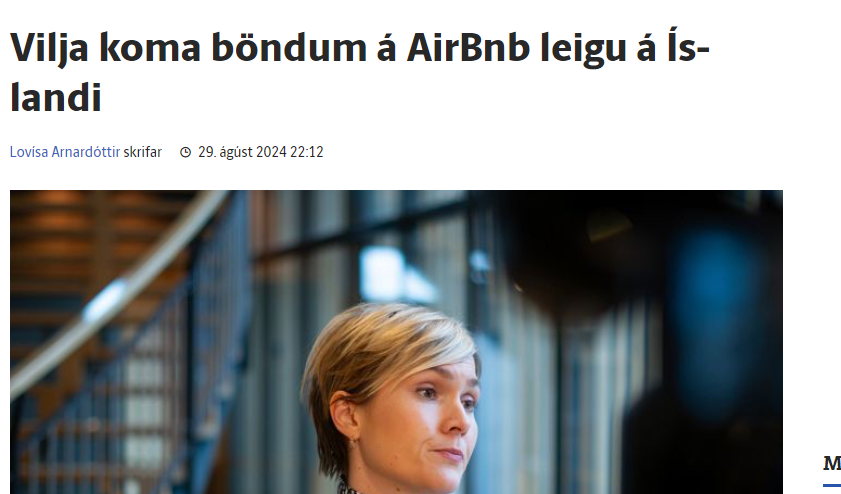 New York reyndi að "koma böndum" á Airbnb í fyrra. 
- verð á hótelum búið að hækka um allt að 20% 
- ekki aukning á íbúðum í sölu eða inn á leigumarkað 
- mikið af íbúðum færðust á aðrar síður sem vinna ekki í sama mæli með yfirvöldum og airbnb gerði 
- leiguverð upp ekki niður