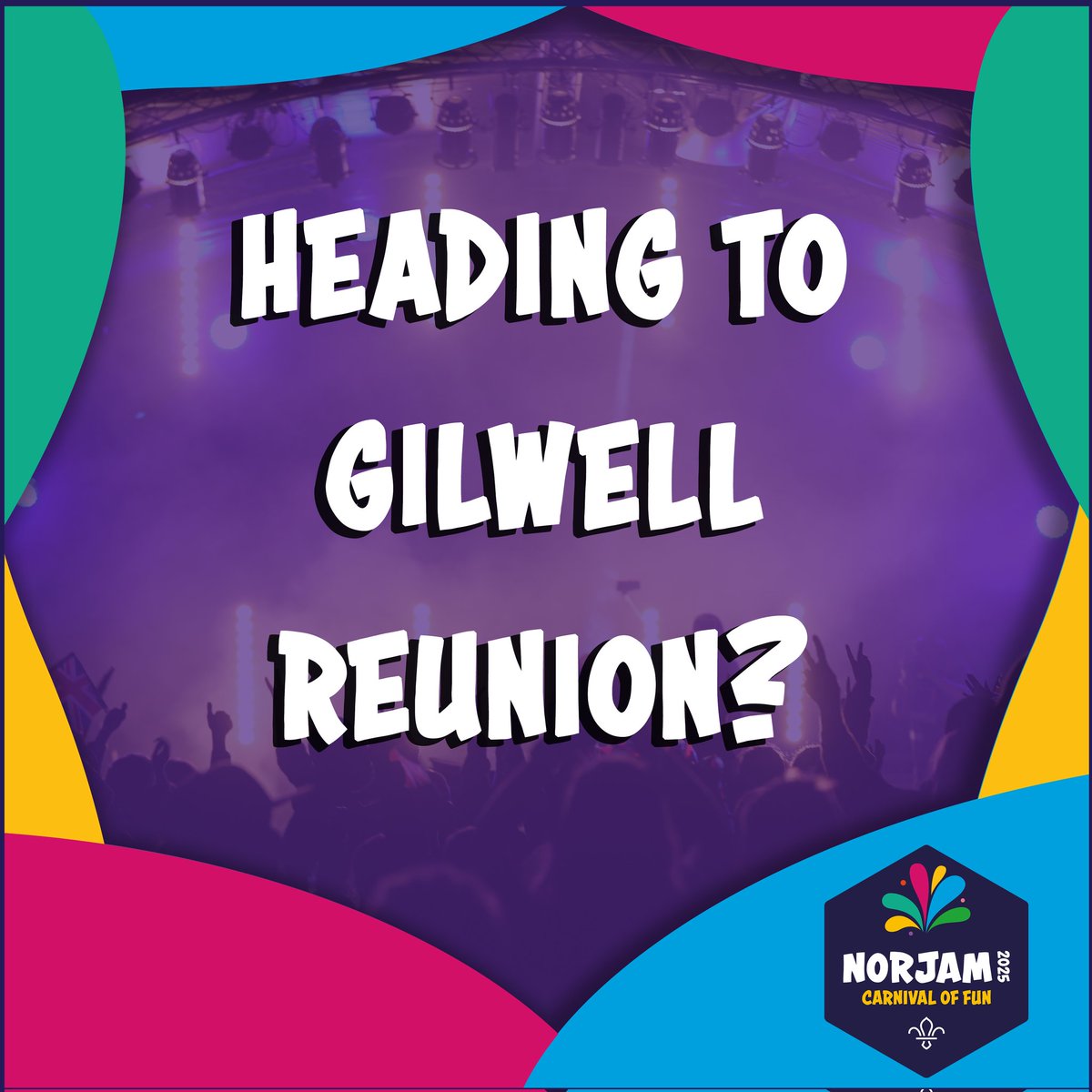 Norjam International Jamboree (@norjamjamboree) on Twitter photo REUNION! ⛺️ // If you're <a href="/GilwellReunion/">Gilwell Reunion</a> this weekend, come and say hi! We're on the programme field (you won't miss us!!) with LOADS of Norjam goodies to give away!
#gilwellreunion #gilwellreunion2024 REUNION! ⛺️ // If you're <a href="/GilwellReunion/">Gilwell Reunion</a> this weekend, come and say hi! We're on the programme field (you won't miss us!!) with LOADS of Norjam goodies to give away!
#gilwellreunion #gilwellreunion2024