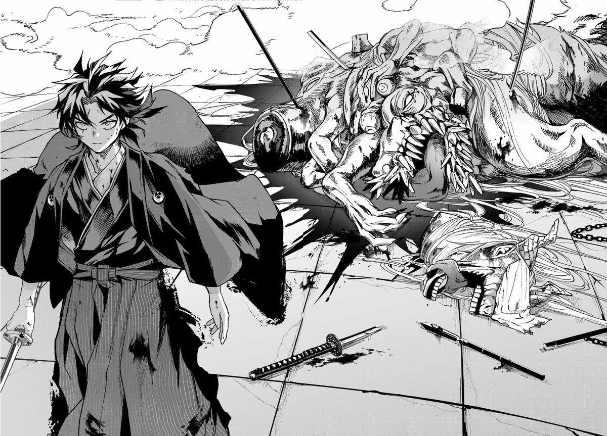 オリジナルの主人公が高確率でコミュ障の戦闘民族なのは作者の癖です⚔️
今見返してみると色々な要素が『京兼家の花嫁』に受け継がれている🦊 