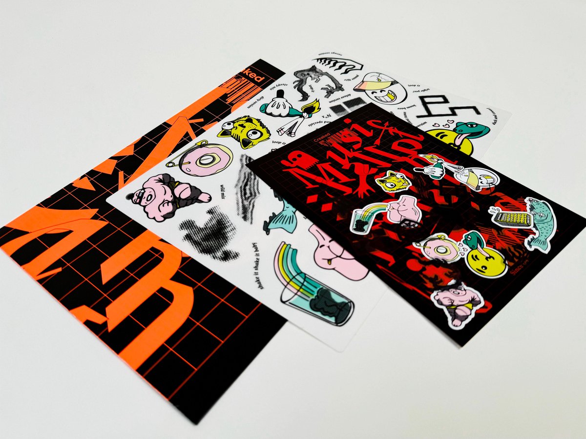 20th Anniversary Poster pack

Pre-order here : creaked.bandcamp.com/merch/20th-ann…