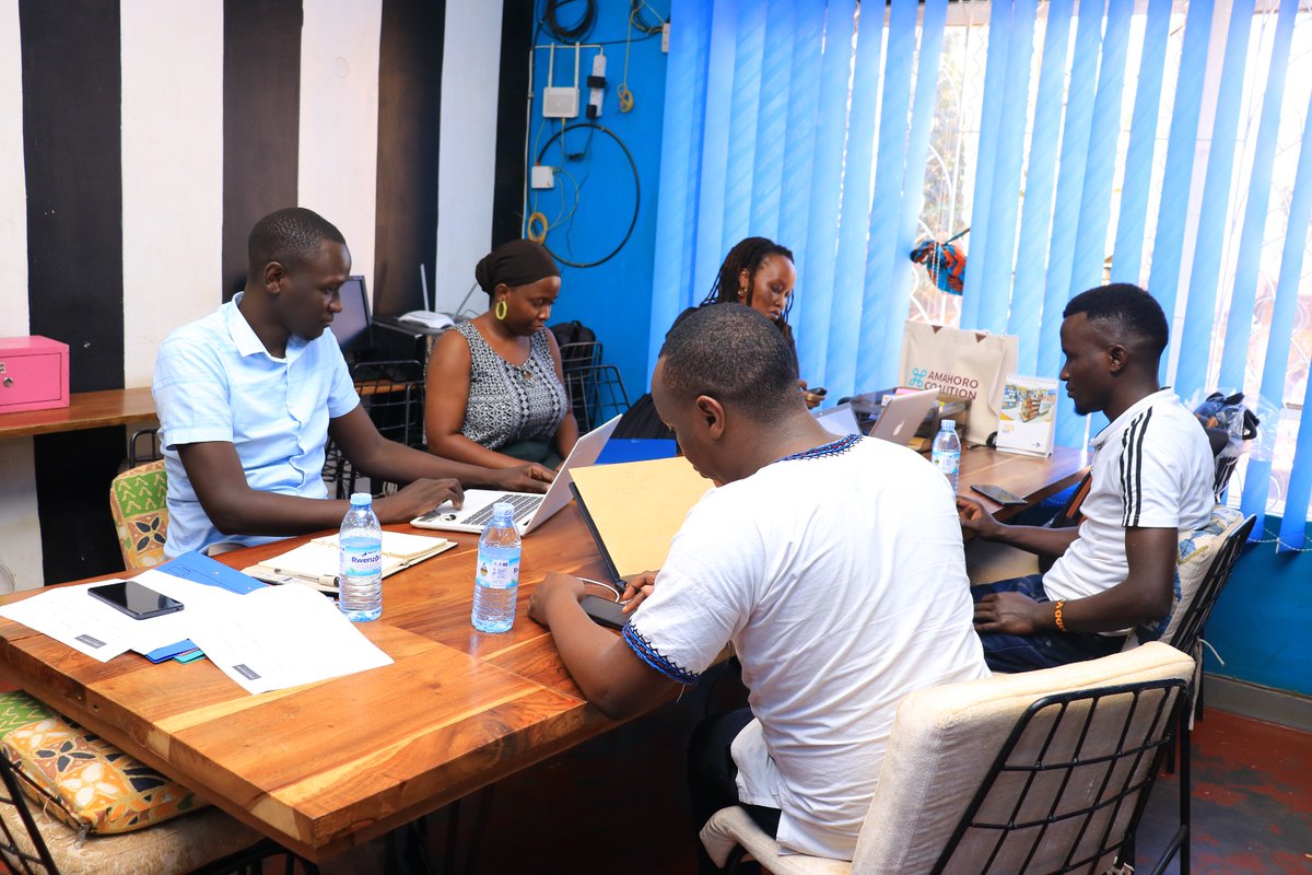 aspirekampala's tweet photo. This week, we were honored to welcome our partners from #AmahoroCoalition to #AspireDigitalHub! It was an incredible day filled with insightful discussions &amp; a shared vision for empowering communities. We explored ways to create impactful change through tech #SkillsforRefugees https://t.co/bOr8iUcZVz