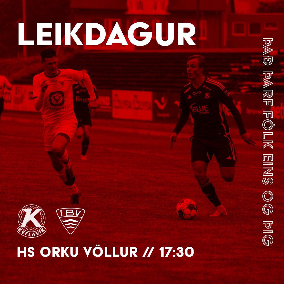 Allir á völlinn í dag!