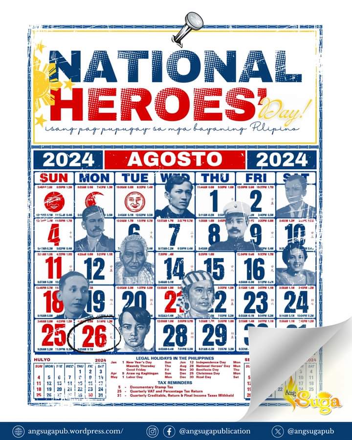 angsugapub's tweet photo. Namatay sila para sa atin. Nawa’y buhayin natin ang kanilang pangalan at pamana magpakailanman.

Isang mataimtim na saludo para sa mga bayani ng ating bayan!

Full story: https://t.co/FGh9rcS81B https://t.co/bl8zH6ROkI
