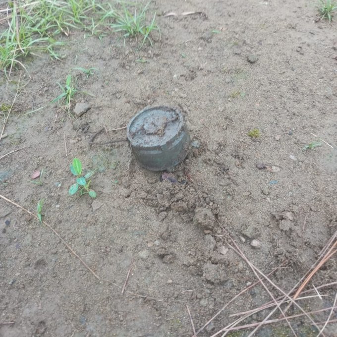 A rusted #landmine was recovered near the Line of Control (LoC) in the #PattiGali area of #Mankote, creating a stir in the region. According to army sources, the landmine was detected during a routine patrol by #securityforces.