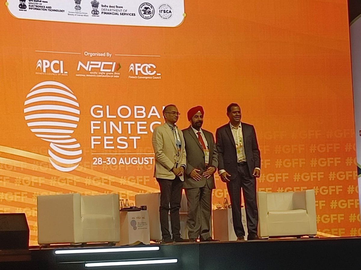 UnitySFBank's tweet image. Our MD &amp;amp; CEO, Inderjit Camotra, shared his insights on the evolving landscape of digital payments, the importance of financial literacy, and the role of education in driving innovation at the Global Fintech Fest.
 
#GFF #UnityBank #UnitySFB
