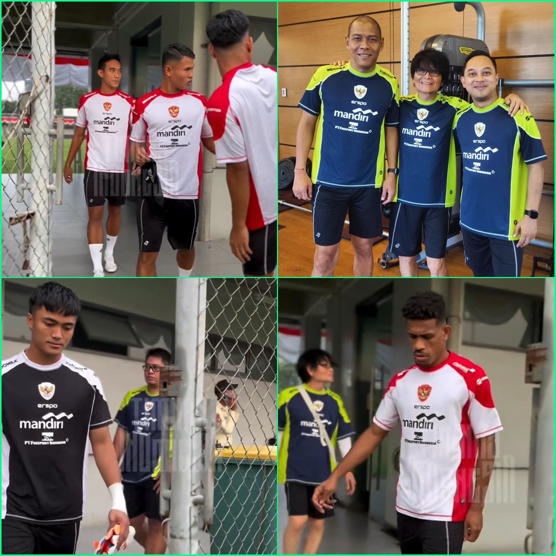 FaktaSepakbola's tweet image. Teamwear/jersey latihan terbaru Timnas Indonesia 📸👕

📸 PSSI, Timnas Indonesia, Hasan Mughni