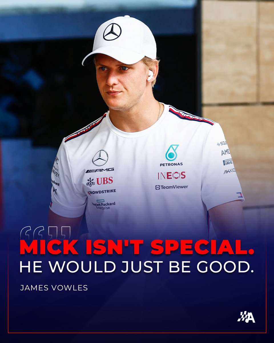 autosport's tweet image. Williams boss James Vowles says the team chose Franco Colapinto over Mick Schumacher because the latter &quot;isn&apos;t special&quot; 👀 

FULL STORY ✍️: autosport.com/f1/news/willia…