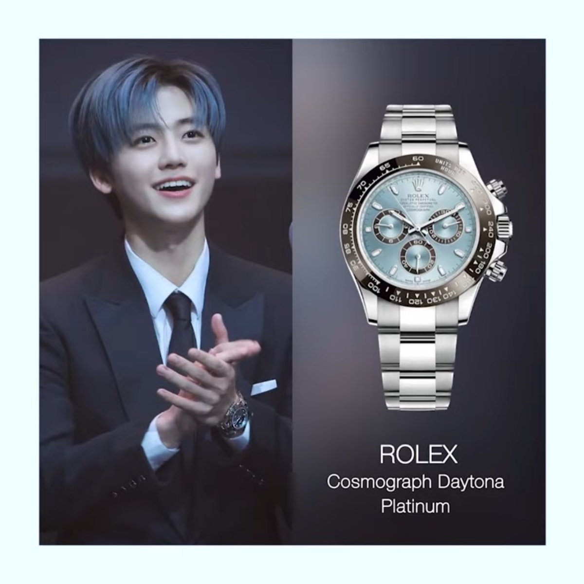 น้องเล่อใส่นาฬิกาที่จัดอยู่ในชนชั้นกษัตริย์เมื่อก่อนทำให้กษัตร์ย์ราชวงศ์อยู่แล้ว ส่วนแจมินใส่นาฬิกาที่ถ้าไม่ใช่ลูกค้า vip ที่มีประวัติยาวนานก็ซื้อไม่ได้ นี่กูเลี้ยงดูลูกคุณหนูลูกคุณนายอยู่เร้อ 😅