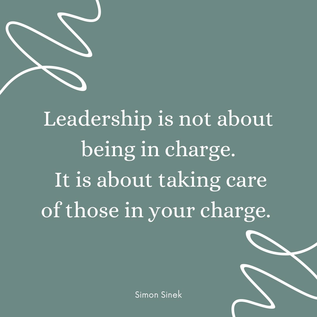 Leaders - this is such an important part of the role! But it is easy to let it become the first thing we let go when we are overwhelmed by the tasks and work in front of us. I know because this is currently an area of leadership I’m struggling with the most right now! The