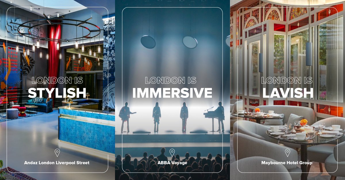 London Convention Bureau (@london_cvb) on Twitter photo Meet <a href="/AndazLondon/">Andaz London Liverpool Street</a>, <a href="/ABBAVoyage/">ABBA Voyage</a> and <a href="/MaybourneHotels/">MaybourneHotelGroup</a> at IMEX America 2024!
Hoping to hold a meeting in a vibrant restaurant, host an incentive at a one-of-a-kind concert, or have a networking evening with a panoramic cityscape, London has you covered.
Secure your Meet <a href="/AndazLondon/">Andaz London Liverpool Street</a>, <a href="/ABBAVoyage/">ABBA Voyage</a> and <a href="/MaybourneHotels/">MaybourneHotelGroup</a> at IMEX America 2024!
Hoping to hold a meeting in a vibrant restaurant, host an incentive at a one-of-a-kind concert, or have a networking evening with a panoramic cityscape, London has you covered.
Secure your