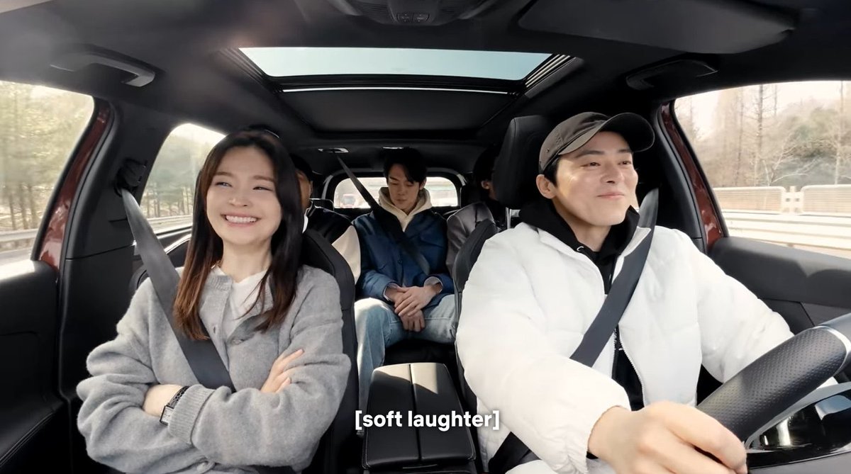 I cant believe i'll see them in a car in 2024... and Andrea is still in the middle seat 🤣😭