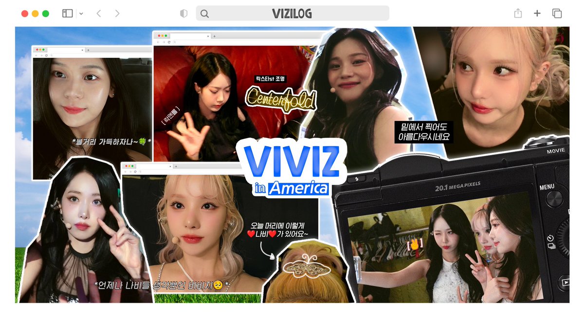 🎞

[VIZILOG] VIVIZ in America✈ | V.hind : Love and Tears Vlog

🔗 youtu.be/bQ0DlUZ61aw